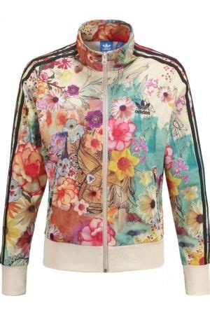 adidas bloemen vest|Meer.